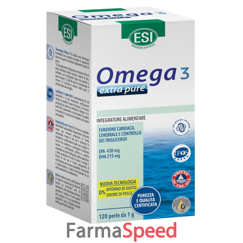 esi omega 3 extra pure 120 perle