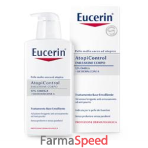 eucerin atopicontrol corpo emulsione 400 ml