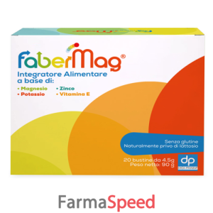 fabermag 20 bustine da 4,5 g