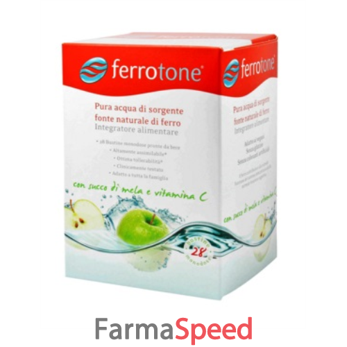 ferrotone 28 bustine da 25 ml