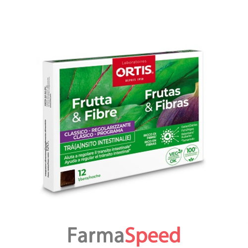 frutta &amp; fibre classico 12 cubetti