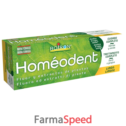 homeodent dentifricio limone nuova formula 75 ml