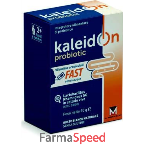 kaleidon probiotic bianco naturale 10 buste orosolubili