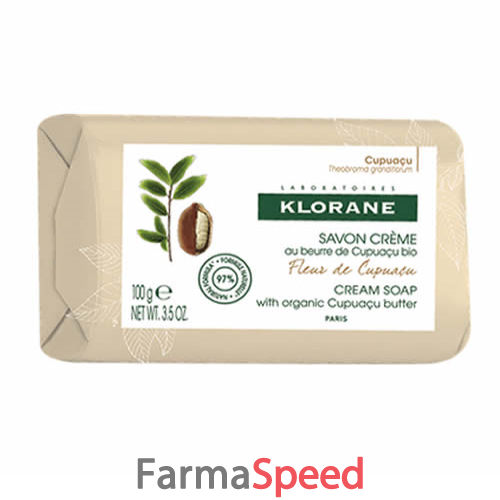 klorane crema sapone fiore di cupuacu 100 g