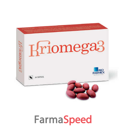 kriomega 3 30 capsule softgel