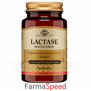 lactase masticabile solgar 30 tavolette