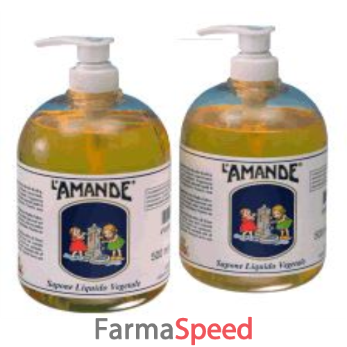 l'amande marseille sapone liquido vegetale non profumato 500 ml