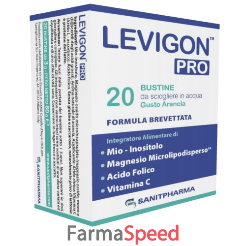 levigon pro 20 bustine da 3 g