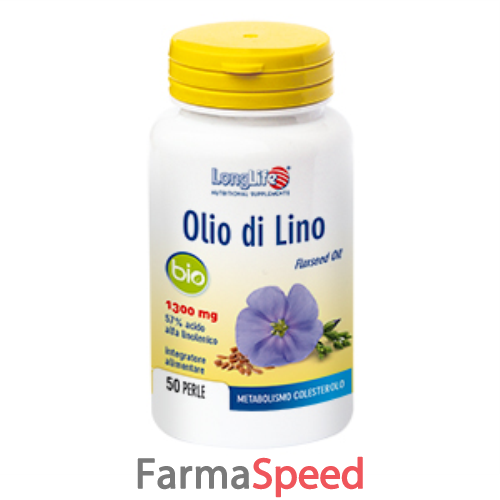 longlife olio di lino bio 50 perle