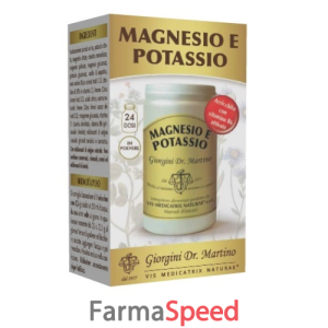 magnesio e potassio polvere 180 g