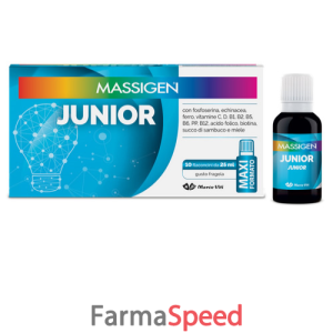 massigen junior 10 flaconi da 25 ml