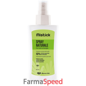 mistick antizanzara naturale 100 ml