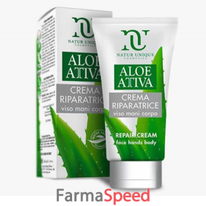 natur unique aloe attiva crema riparatrice 150 ml