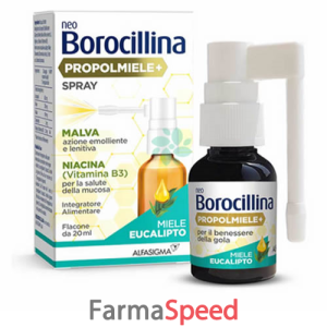 neoborocillina propolmiele+ spray 20 ml