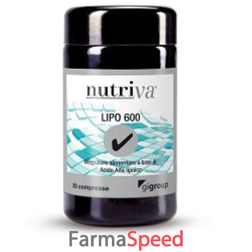 nutriva lipo 600 30 compresse 900 mg