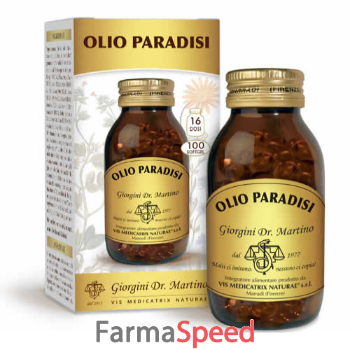 olio paradisi 100 softgel