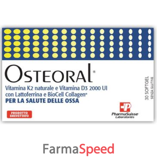 osteoral 30 capsule molli