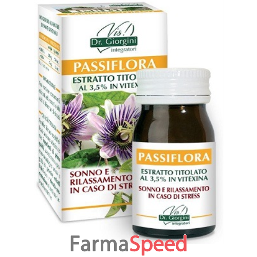 passiflora estratto titolato 60 pastiglie