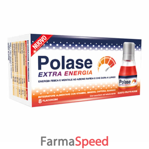 polase extra energia 8 flaconcini