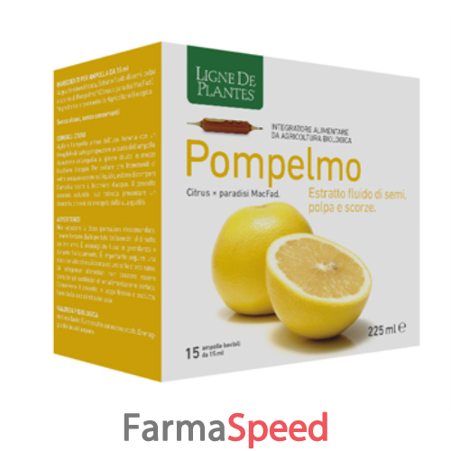 pompelmo estratto bio 15 ampolle bevibili 15 ml