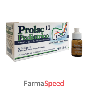 prolac10 pediatrico fermenti lattici 10 flaconcini 8 ml