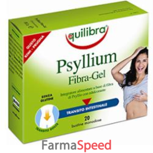 psyllium fibra gel 20 bustine