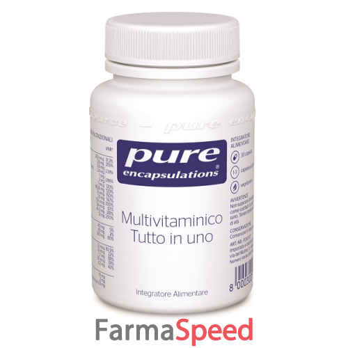 pure encapsulations multivitaminico tutto in uno 30 capsule