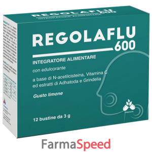 regolaflu 600 12 bustine