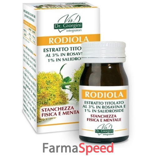 rodiola estratto titolato 60 pastiglie