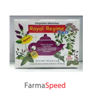 royal regime tea 50 bustine 100 g