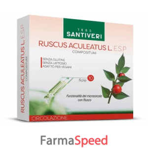 ruscus aculeatus esp 10 fiale da 10 ml