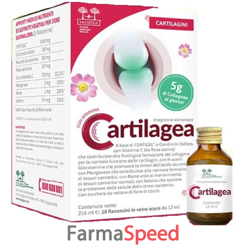 salugea cartilagea 18 flaconcini da 12 ml