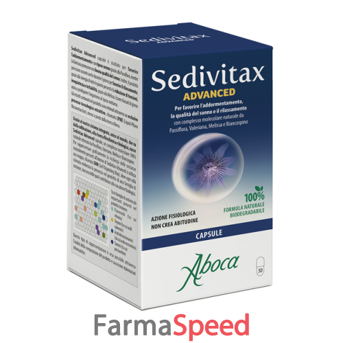 sedivitax advanced 30 capsule