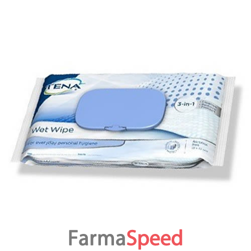 tena wet wipe salviette umidificate 48 pezzi