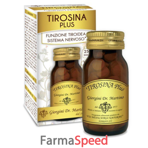 tirosina plus 100 pastiglie