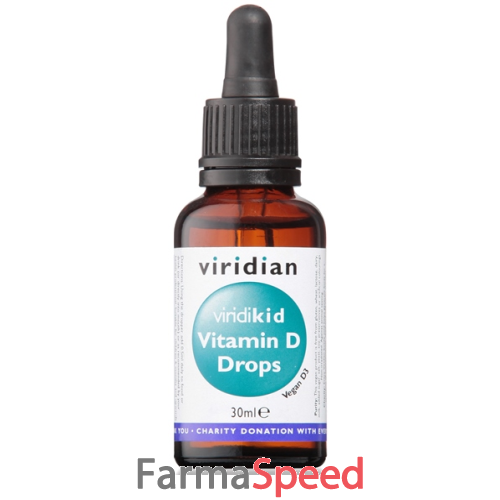 viridian viridikid vitamin d3 400 ui gocce 30ml