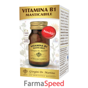 vitamina b1 masticabile 100 pastiglie