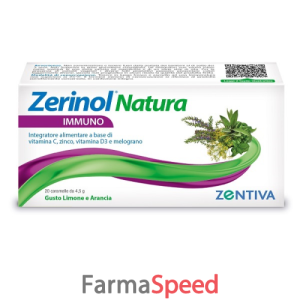 zerinol natura immuno 20 caramelle