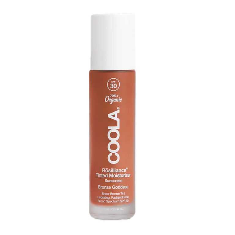 Coola Fondotinta Rōsilliance Crema idratante colorata SPF30 - Dea del bronzo Fondotinta per il trucco con protezione SPF30