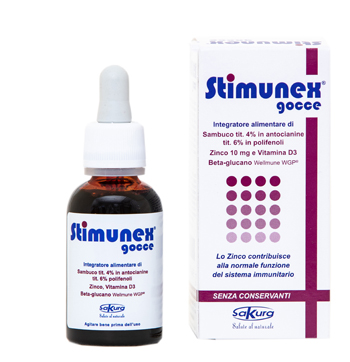 Stimunex Gocce Integratore Difese Immunitarie 30 Ml