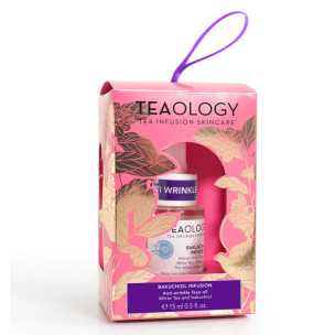 Teaology Skincare - Siero -olio Antirughe INFUSO BAKUCHIOL 15ml (confezione natale)