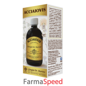 acciaiovis liquido analcoolico 500 ml