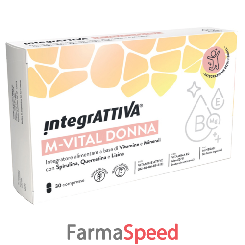 integrattiva m-vital donna 30 compresse