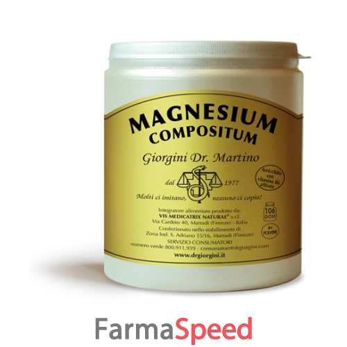 magnesium compositum polvere 500 g