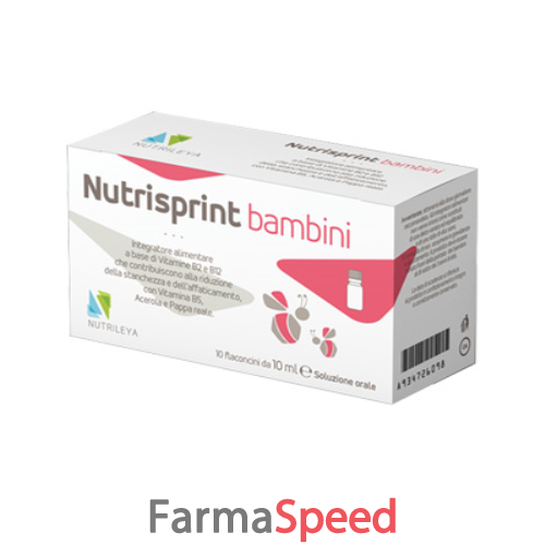 nutrisprint bambini 10 flaconcini 10 ml